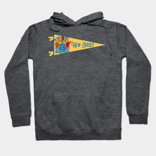 New Jersey Flag Pennant Hoodie